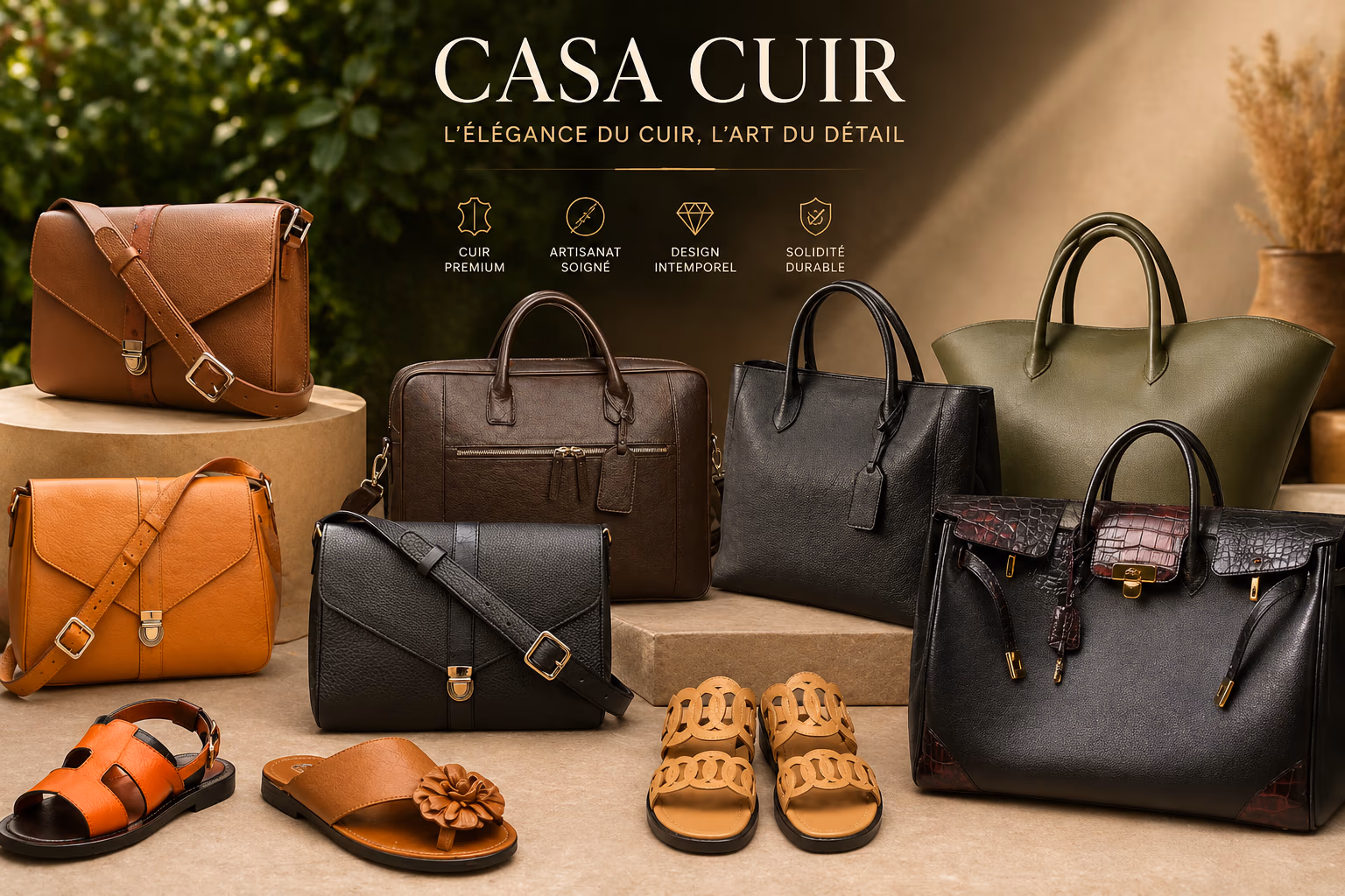 CASA CUIR - Atelier de maroquinerie artisanale à Thiès